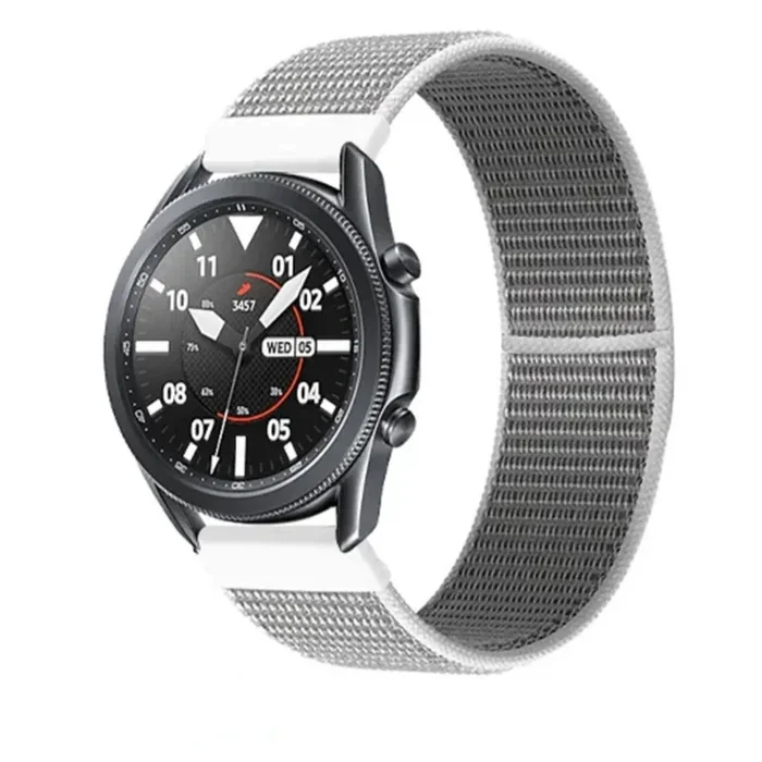 ALLY 20MM Huawei Watch Galaxy Watch Classic Kayış Kordon Nylon Loop-1852 ALLY 20MM Huawei Watch Galaxy Watch Classic Kayış Kordon Nylon Loop-1852