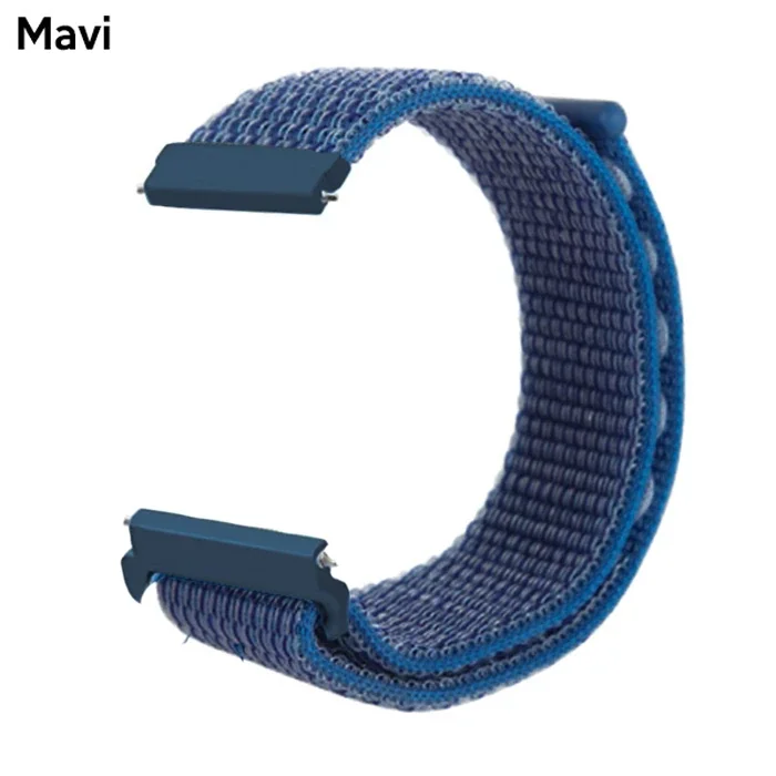 ALLY 20MM Huawei Watch Galaxy Watch Classic Kayış Kordon Nylon Loop-1852 ALLY 20MM Huawei Watch Galaxy Watch Classic Kayış Kordon Nylon Loop-1852