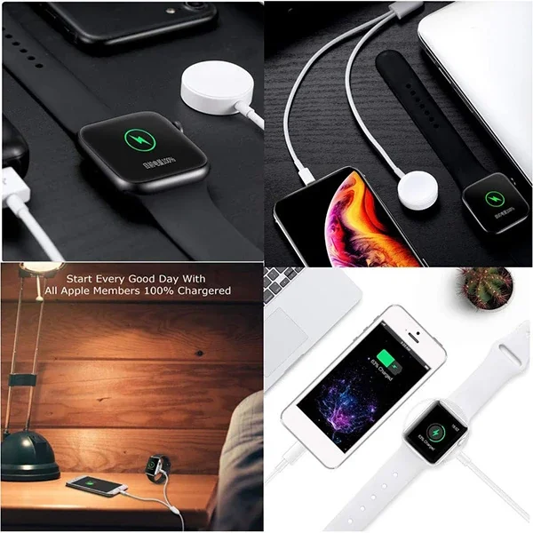 Ally 2in1 Apple Watch ve iPhone Şarj Kablosu - Hızlı ve Pratik Çözüm