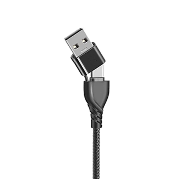 ALLY 2in1 USB Type C To PD Kablosu+USB Kablo-1852