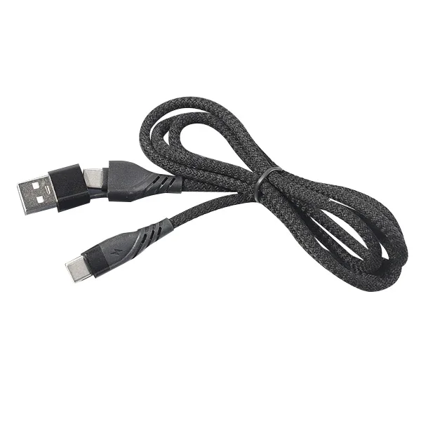 ALLY 2in1 USB Type C To PD Kablosu+USB Kablo-1852