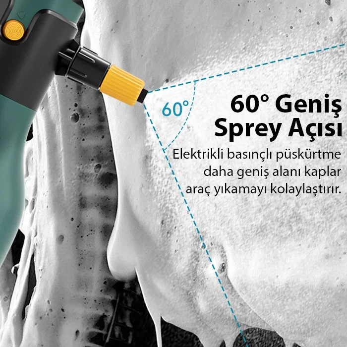 ALLY 2L Yüksek Basınçlı Şarjlı Köpük Makinası Oto Yıkama Pompası Köpük Püskürtücü-1852 ALLY 2L Yüksek Basınçlı Şarjlı Köpük Makinası Oto Yıkama Pompası Köpük Püskürtücü-1852