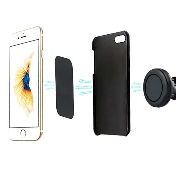 Ally 360 Donerli Mıknatıslı Cep Telefonu Araç Tutucu - 360° Manyetik Telefon Tutucu