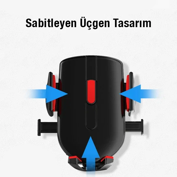 Ally 360° Hava Firlatma Telefon Tutucu - Katlanabilir ve Geri Çekilebilir