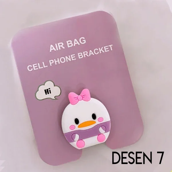 Ally 3D Sevimli Hayvanlar Pop Stand Telefon Tutucu - 5775