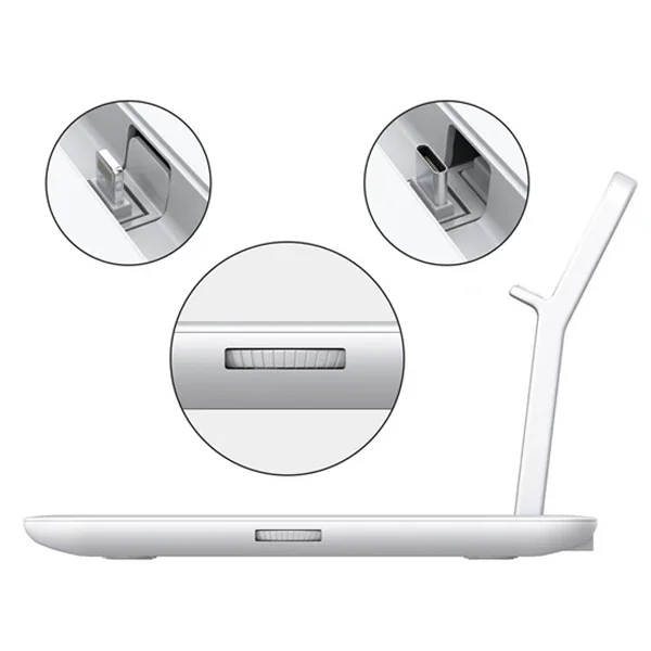 ALLY 4 in1 15W Kablosuz Hızlı Şarj Standı İPhone+İwatch+AirPods Pro Wireless-1852