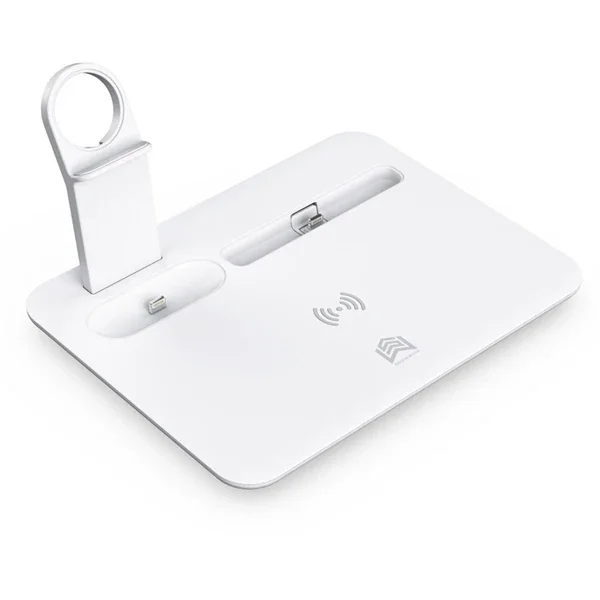 ALLY 4 in1 15W Kablosuz Hızlı Şarj Standı İPhone+İwatch+AirPods Pro Wireless-1852