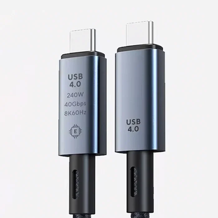 ALLY 40Gbps 240W Type-C 8K Görüntü ve Hızlı Data Şarj Kablosu-1852 ALLY 40Gbps 240W Type-C 8K Görüntü ve Hızlı Data Şarj Kablosu-1852