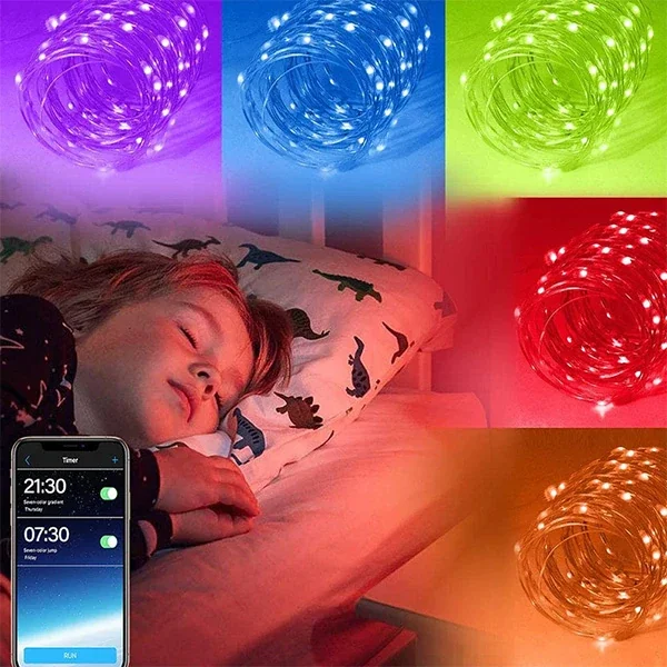 ALLY 5MT 50 LED RGB Bluetooth Telefonla Kontrol Edilen Usb Led La ALLY 5MT 50 LED RGB Bluetooth Telefonla Kontrol Edilen Usb Led La
