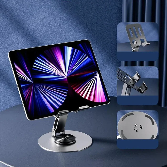 Ally 720 Derece Ayarlanabilir Alüminyum Telefon-Tablet Standı-1852