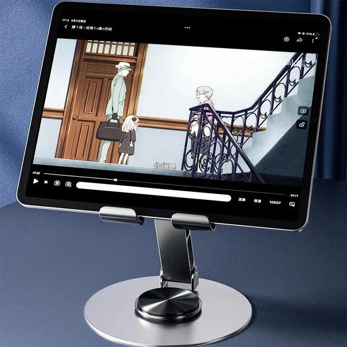 Ally 720 Derece Ayarlanabilir Alüminyum Telefon-Tablet Standı-1852