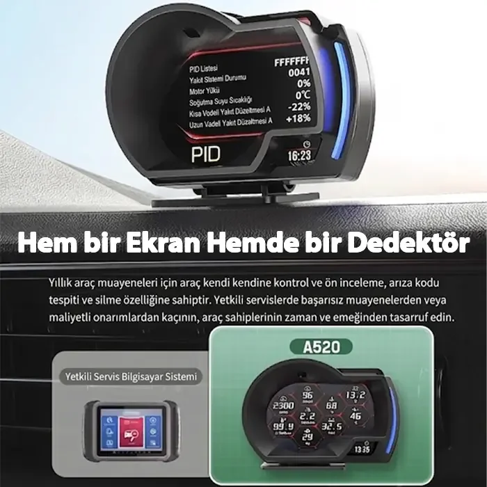 Ally A520 OBD2 + GPS Head Up Display HUD Dijital Hız Göstergesi RPM & Sıcaklık & Basınç Takip Hız Alarmı-1852 Ally A520 OBD2 + GPS Head Up Display HUD Dijital Hız Göstergesi RPM & Sıcaklık & Basınç Takip Hız Alarmı-1852