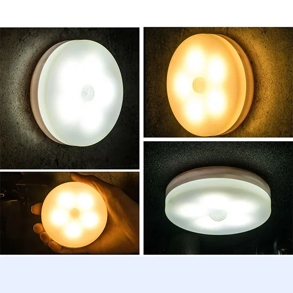 ALLY Akıllı Led Sensorlu Otomatik Usb Şarj Edilebilir Gece Lambası Led-1852