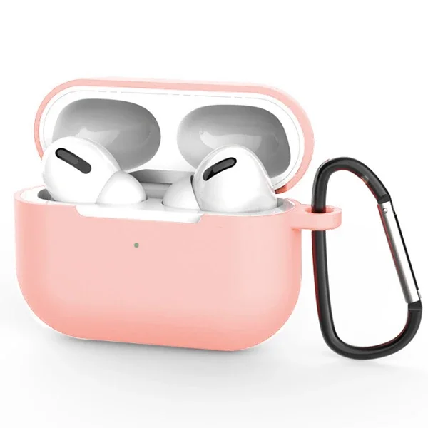 Ally Apple Airpods Pro İnce Slim Silikon Kılıf+Anahtarlık-1852