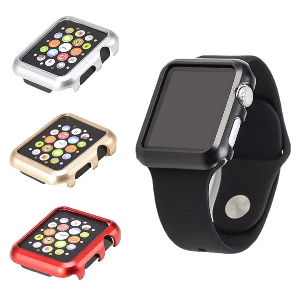 Ally Apple iWatch 2-3 38mm Lazer Kaplama PC Kılıf - Şık ve Dayanıklı Koruma