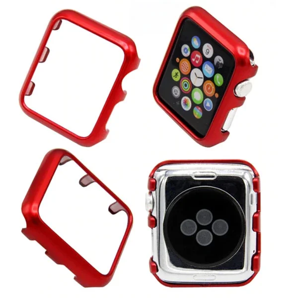 Ally Apple İwatch 2-3 38mm Lazer Kaplama Pc Kılıf-1852