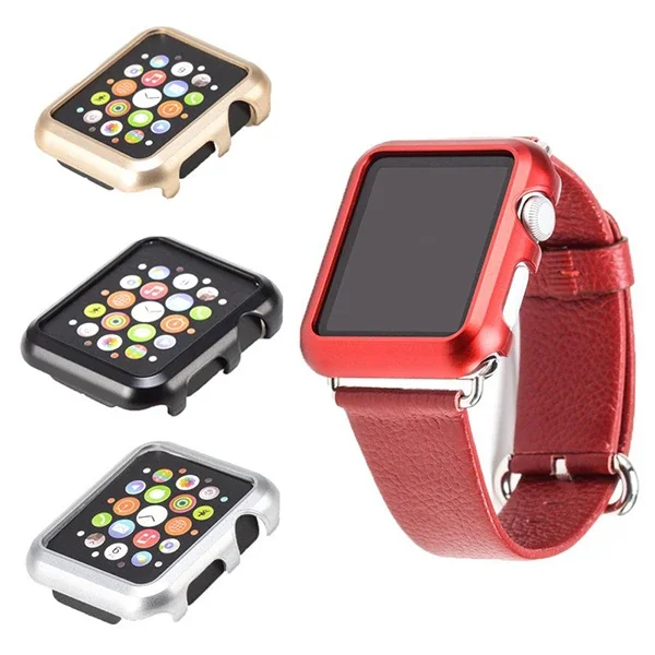 Ally Apple İwatch 2-3 38mm Lazer Kaplama Pc Kılıf-1852