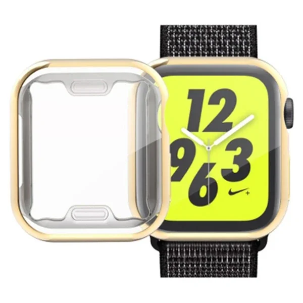 Ally Apple İWatch  40mm 360 Koruma Ultra Slim Silikon Kılıf-1852