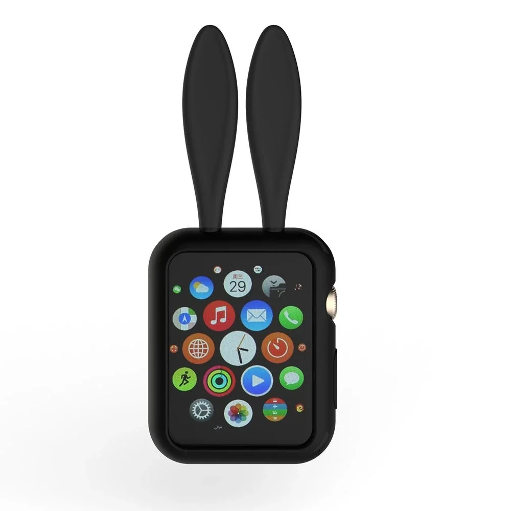Ally Apple Watch 1-2-3-4 42mm Tavşan Figürü Silikon Kılıf-1852 Fiyatı, Yorumları ve Özellikleri