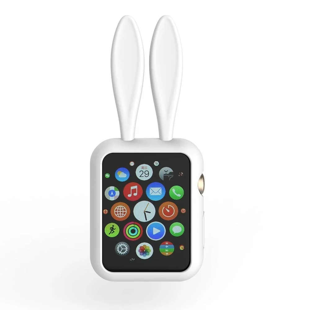 Ally Apple Watch 1-2-3-4 42mm Tavşan Figürü Silikon Kılıf-1852 Fiyatı, Yorumları ve Özellikleri