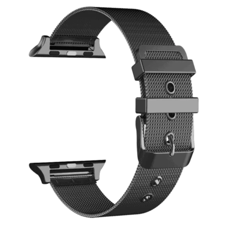 Ally Apple Watch 7-8 45mm 6-5-4 44mm Watch Ultra 49mm Kayış Kordon Çelik Klasik Toka 3-2-1 42mm-1852