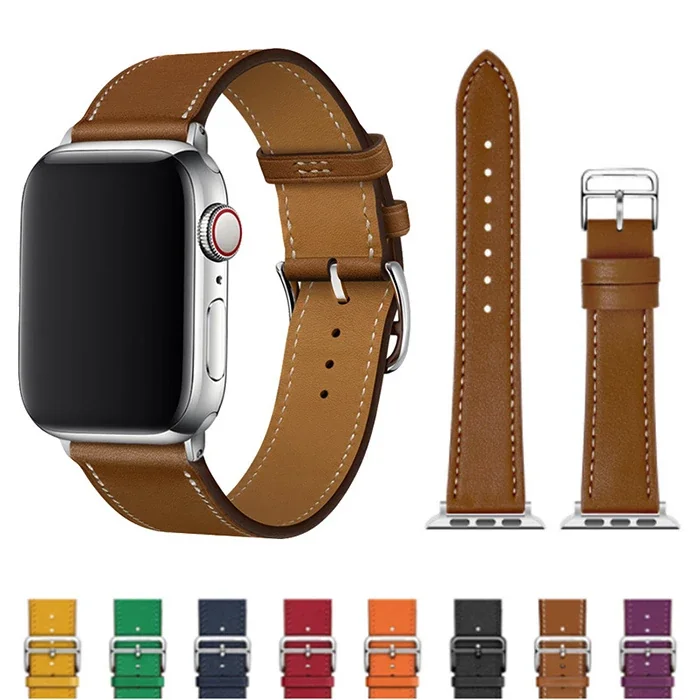 Ally Apple Watch 7-8 45mm 6-5-4 44mm Watch Ultra 49mm Single Coil Deri Kayış Kordon 3-2-1 42mm-1852 Ally Apple Watch 7-8 45mm 6-5-4 44mm Watch Ultra 49mm Single Coil Deri Kayış Kordon 3-2-1 42mm-1852