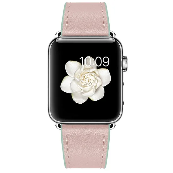 Ally Apple Watch Hakiki Deri Kayış Kordon - 7-8, 6-5-4, 3-2-1 Boyutlar (49mm, 45mm, 44mm, 42mm)