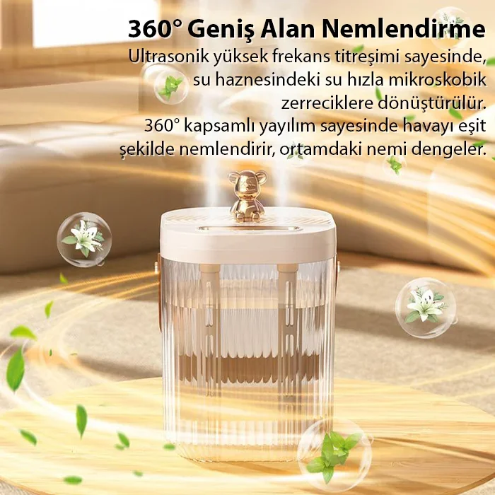 ALLY AquaBreeze 2000 Çift Buharlı 2L Ev Tipi Hava Nemlendirici-1852 ALLY AquaBreeze 2000 Çift Buharlı 2L Ev Tipi Hava Nemlendirici-1852