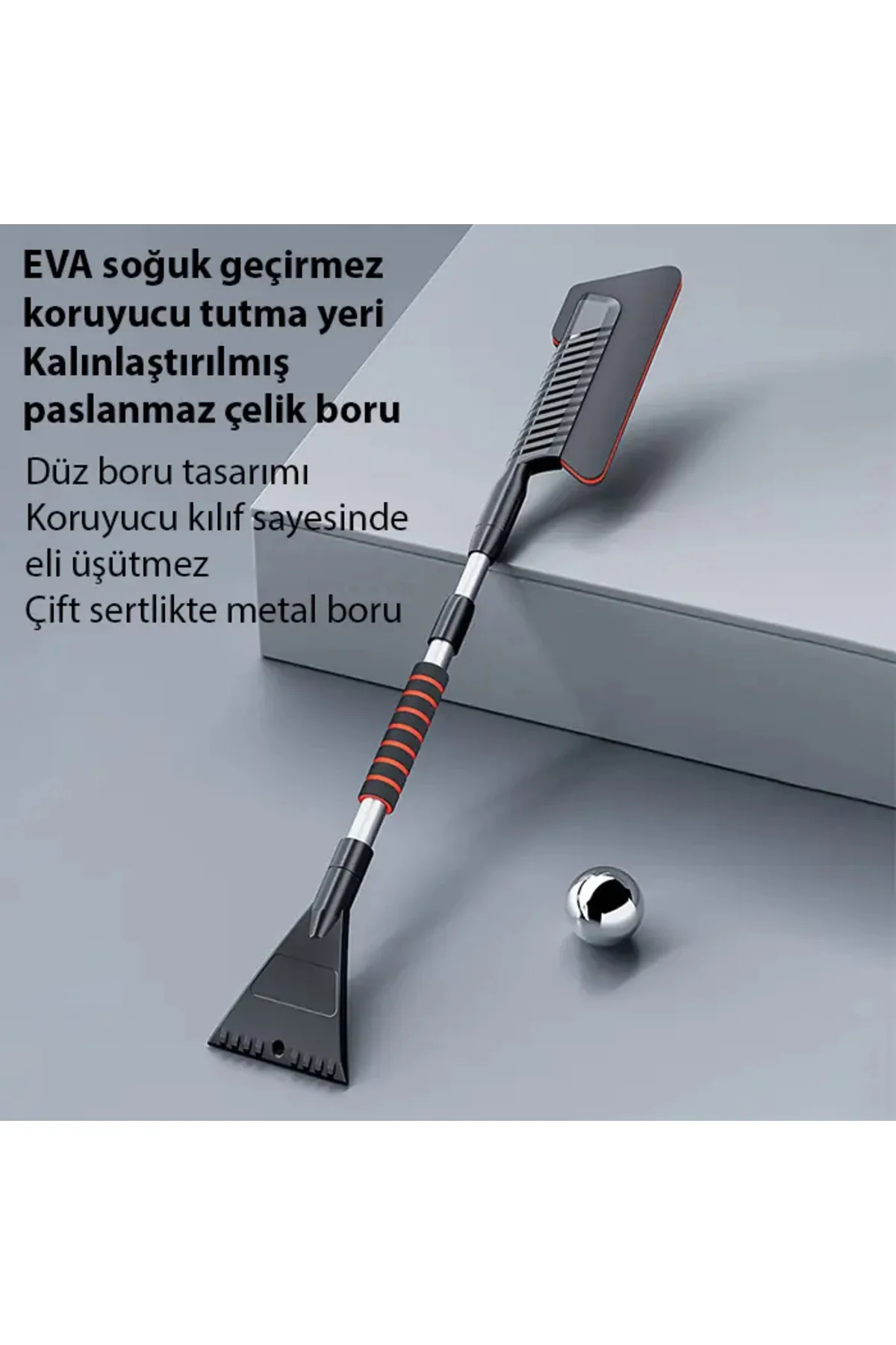Ally Araba Kar Fırçası Kar Küreği Teleskopik Döndürülebilir Araç Ally Araba Kar Fırçası Kar Küreği Teleskopik Döndürülebilir Araç