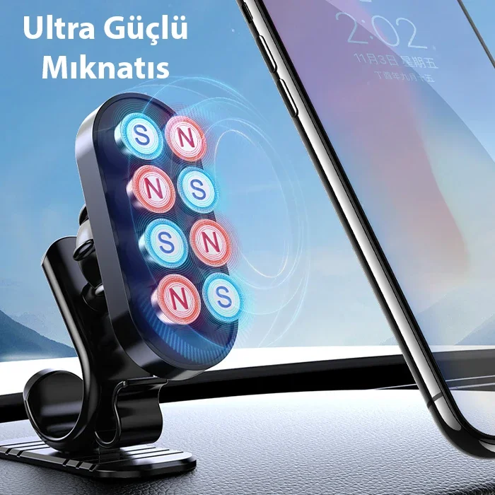 ALLY Araç içi Mıknatıslı Torpido Üstü Cep Telefonu Tutucu-1852 ALLY Araç içi Mıknatıslı Torpido Üstü Cep Telefonu Tutucu-1852
