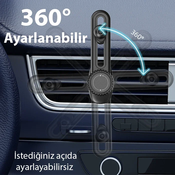 ALLY B099 Ayarlanabilen Araç Içi Havalandirma Telefon Tutucu-1852 ALLY B099 Ayarlanabilen Araç Içi Havalandirma Telefon Tutucu-1852