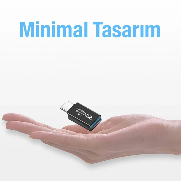 ALLY Dişi USB to Type-C OTG Çevirici Dönüştürücü Adaptör-1852
