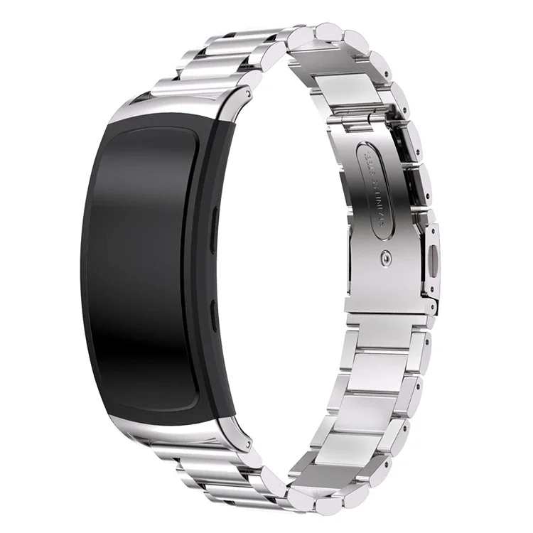 Ally Gear Fit 2 Sm-R360 Paslanmaz Çelik 3 Bakla Kayış Kordon - Dayanıklı ve Şık Saat Kayışı