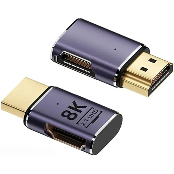 ALLY HDMI To HDMI 8K 2.1UHD Mıknatıs Başlıklı Çevirici Otg Adaptör-1852