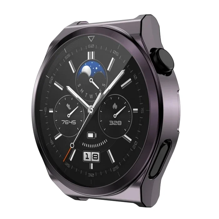 Ally Huaewei Watch GT 3 Pro 46mm Kılıf 360 Full Koruma Ultra İnce Silikon Kılıf-1852