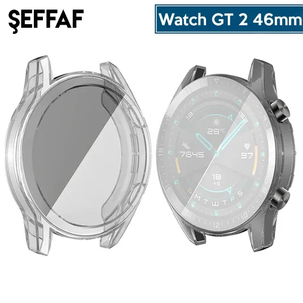 Ally Huawei Watch GT2 46mm 360 Koruma Ultra İnce Silikon Kılıf-1852 Ally Huawei Watch GT2 46mm 360 Koruma Ultra İnce Silikon Kılıf-1852