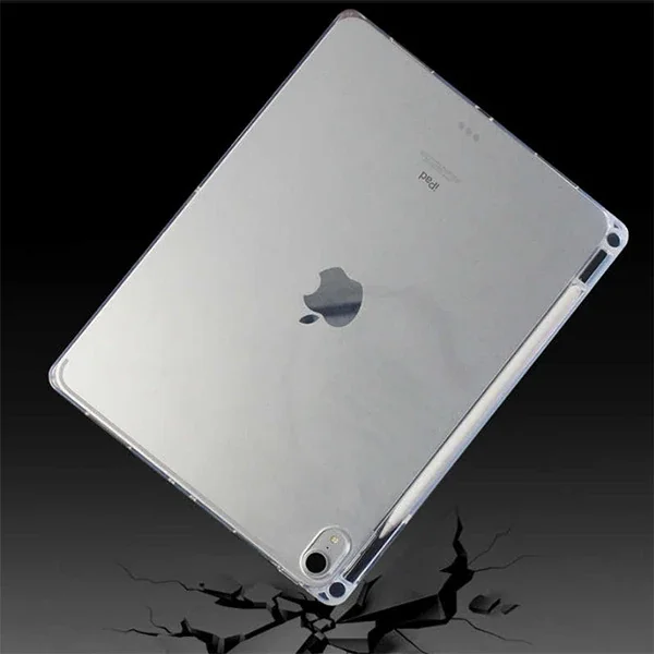 ALLY iPad Pro 11-inch (2021)-(2020)-(2018) Kalem Yerli Şeffaf Silikon Kılıf-1852 ALLY iPad Pro 11-inch (2021)-(2020)-(2018) Kalem Yerli Şeffaf Silikon Kılıf-1852