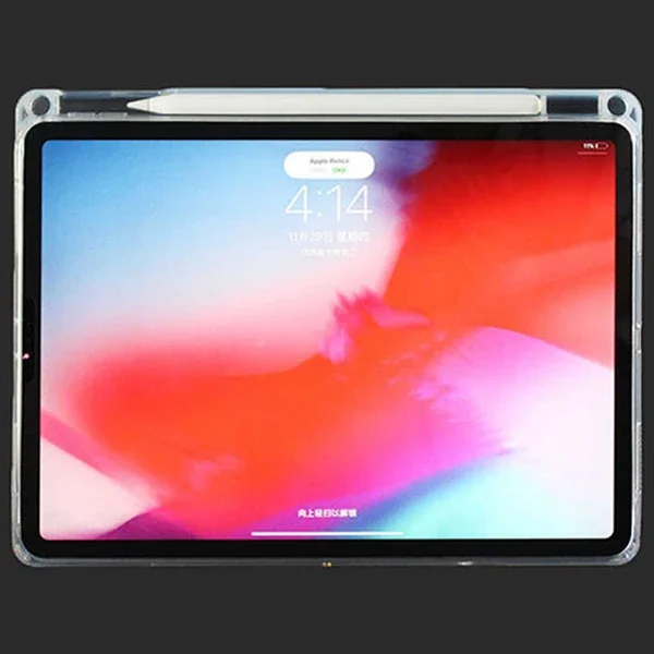 ALLY iPad Pro 11-inch (2021)-(2020)-(2018) Kalem Yerli Şeffaf Silikon Kılıf-1852 ALLY iPad Pro 11-inch (2021)-(2020)-(2018) Kalem Yerli Şeffaf Silikon Kılıf-1852