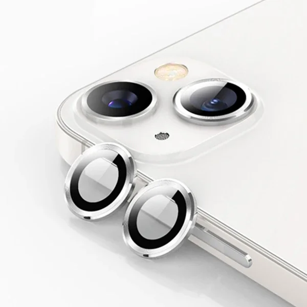 ALLY İPhone 13 - 13 Mini 3D Metal Çerçeveli Kamera Lens Koruyucu-1852