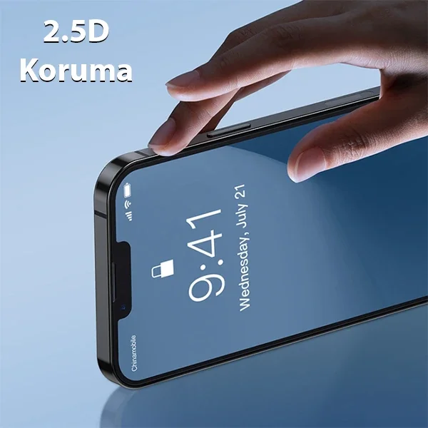 ALLY iPhone 13 Pro Max Tempered Kırılmaz Cam Ekran Koruyucu-1852 ALLY iPhone 13 Pro Max Tempered Kırılmaz Cam Ekran Koruyucu-1852