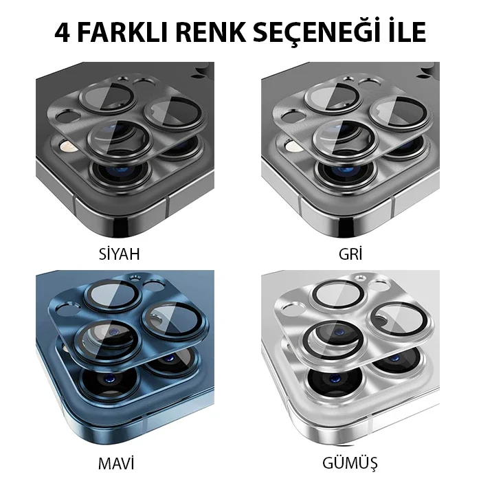 ALLY iPhone 15 Pro-15 Pro Max Metal Tempered Kamera Lens Koruyucu-1852 ALLY iPhone 15 Pro-15 Pro Max Metal Tempered Kamera Lens Koruyucu-1852 Fiyatı, Yorumları ve Özellikleri