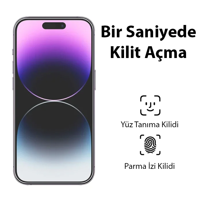 Ally iPhone 15 Pro Max Full HD Tempered Kırılmaz Cam Ekran Koruyucu-1852