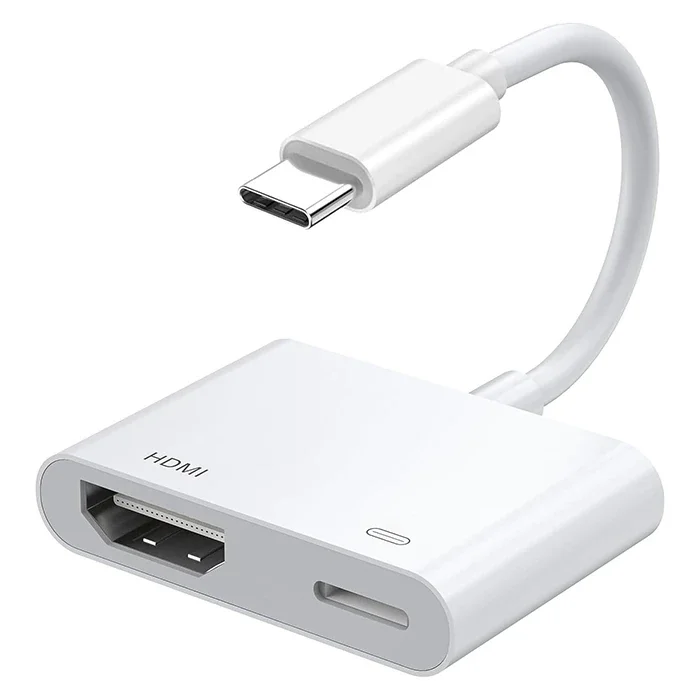 ALLY  İPhone 15 Type-c to Type-c + HDMI Çevirici Kablo Dijital AV Adaptörü-1852