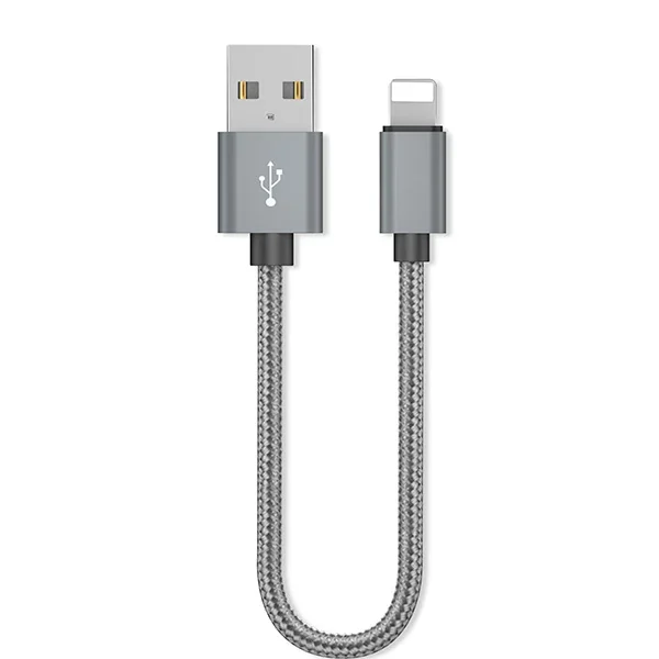 Ally İPhone İOS 3.0A Hızlı Şarj Halat Usb Kablo 20cm-1852