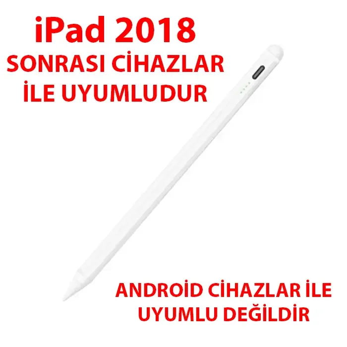 Ally K-2259 iPad 2018 Sonrası Dokunmatik Kalem - Aktif Stylus, Gecikmesiz ve Hassas Çizim Deneyimi