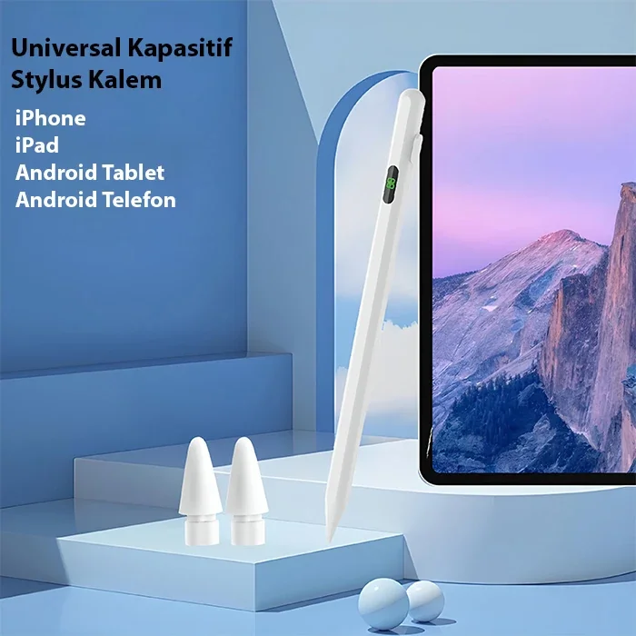 ALLY K-2268 Dijital Göstergeli Universal Kapasitif Stylus iPad Tablet Dokunmatik Kalem-1852 ALLY K-2268 Dijital Göstergeli Universal Kapasitif Stylus iPad Tablet Dokunmatik Kalem-1852