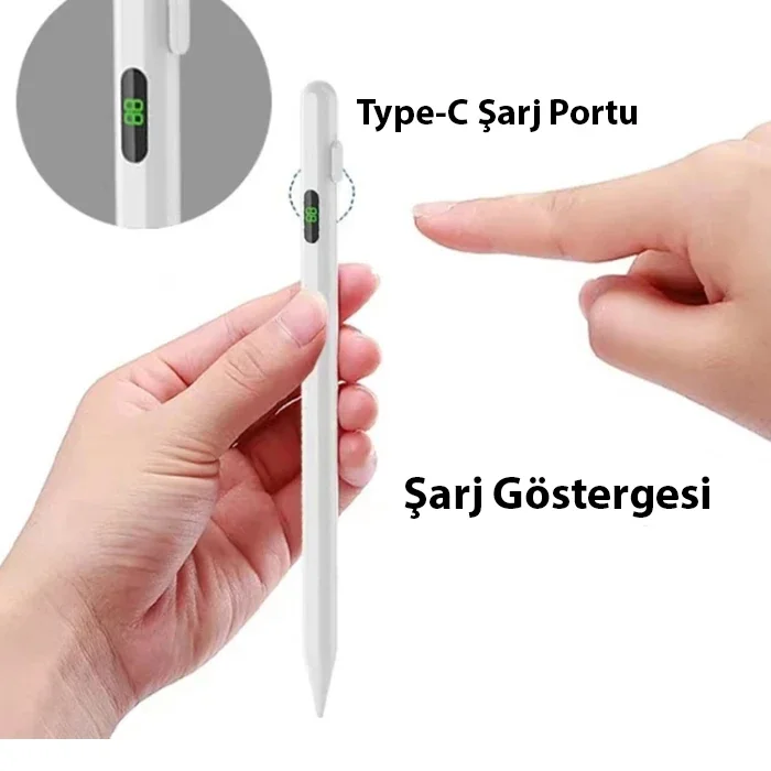 ALLY K-2268 Dijital Göstergeli Universal Kapasitif Stylus iPad Tablet Dokunmatik Kalem-1852 ALLY K-2268 Dijital Göstergeli Universal Kapasitif Stylus iPad Tablet Dokunmatik Kalem-1852