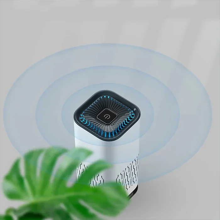 Ally K2 araç içm Mini Hava Temizleyici Araba Ev Ofis Taşınabilir Air Purifier-1852
