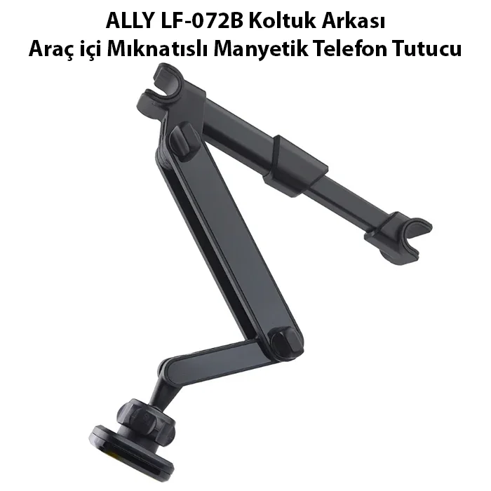 ALLY LF-072B Koltuk Arkası Araç içi Mıknatıslı Manyetik Telefon Tutucu-1852