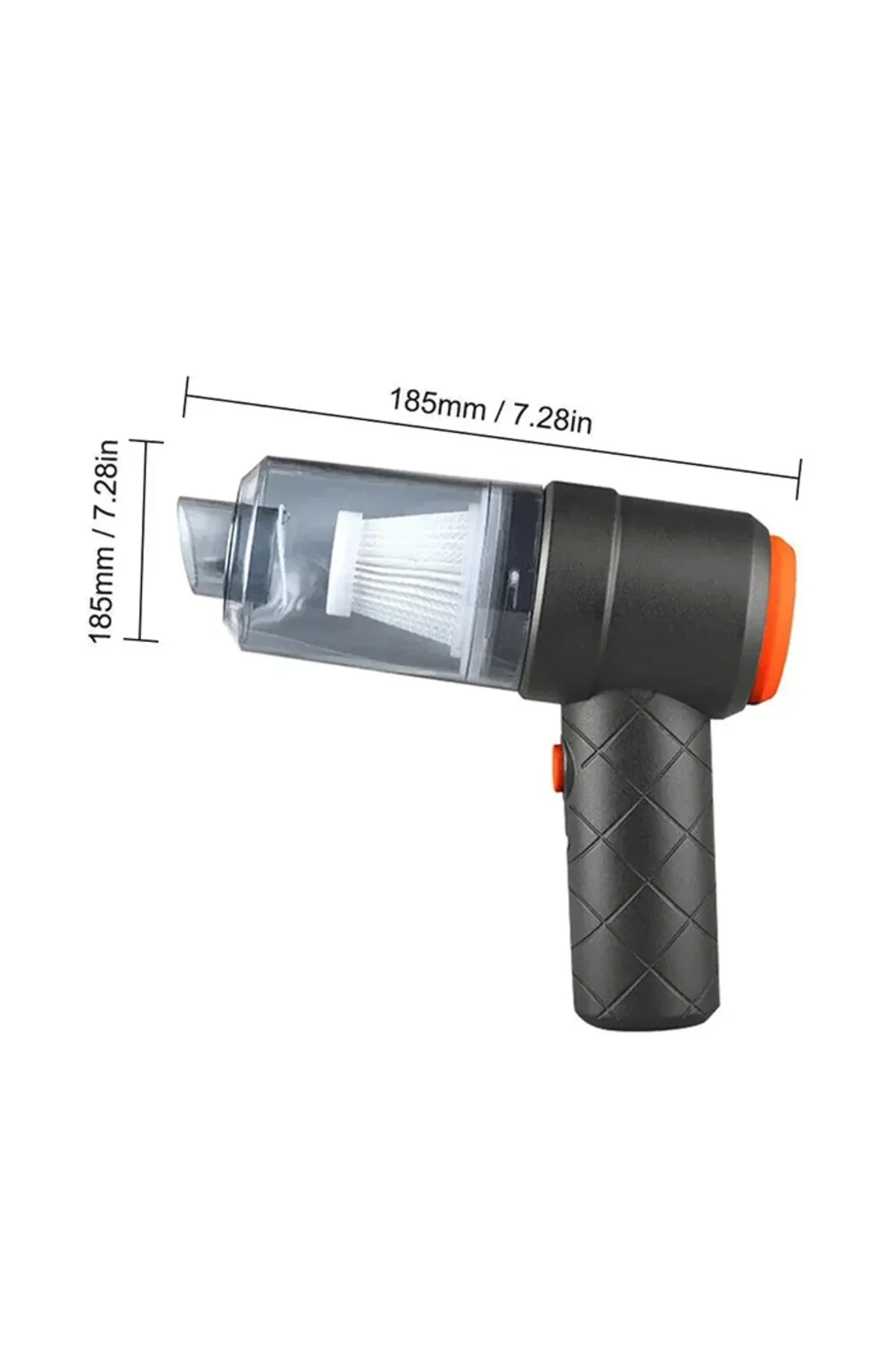 Ally M2037 6000R Portatif Vakumlu Üflemeli Mini Araç Süpürgesi - 